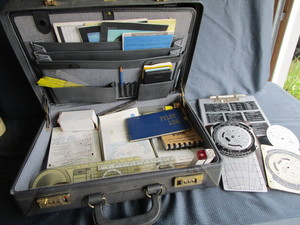 lot 48 image: Pilots Briefcase and..