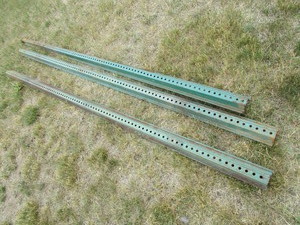 lot 71 image: Metal Sign Posts