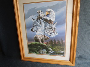 lot 94 image: Predators Print