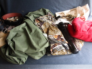 lot 129 image: Rain Gear, Bibs, Fleece