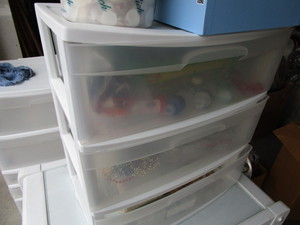 lot 144 image: Cabinet & Craft Supplies