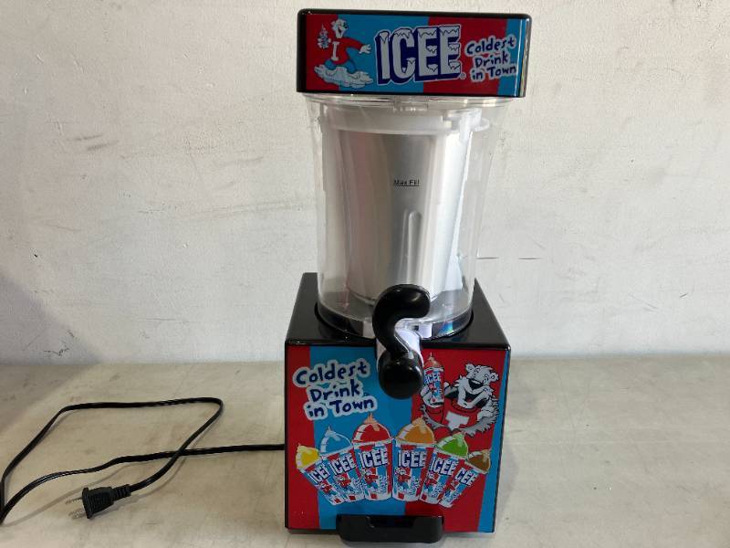 iscream Genuine ICEE Brand Counter Top Sized ICEE Slushie Maker