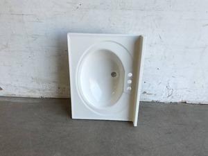 lot 125 image: Glacier Bay Newport Cultured Marble Vanity Top in White with Integrated Sink