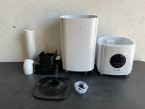 lot 137 image: LACIDOLL White 5.5 Gal Cool Mist Top Fill Floor Humidifier for Large 2,000 sq ft. Rooms