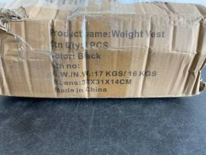 lot 159 image: MVRK 35 lbs Adjustable Weighted Vest for Men or Women