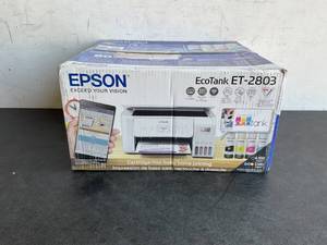 lot 173 image: Epson EcoTank ET-2803 Compact All-in-One Wireless Color Supertank Inkjet Printer