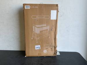 lot 304 image: ANGELBLISS Easy Folding Portable Baby Bassinet Bedside Sleeper with Mattress
