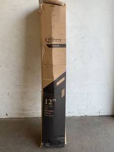 lot 18 image: NapQueen 12 Inch Victoria Hybrid Cooling Gel Infused Memory Foam and Pocket Spring King Size Mattress