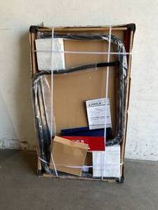lot 45 image: JOOLA Indoor 15mm Americana Ping Pong Table with Quick Clamp Ping Pong Net Set