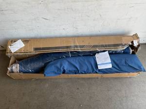 lot 47 image: SUPERJARE Curved-Bar 2-Person Heavy Duty Hammock with Stand