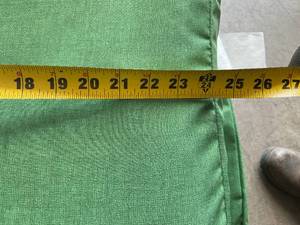lot 91 image: LOT OF 10 Green Cushions
