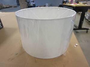 lot 408 image: White Lamp Shade