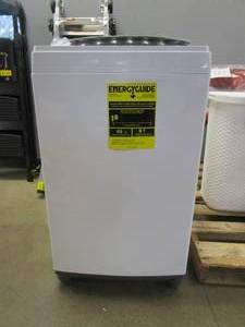 lot 529 image: Magic Chef 1.7 cu. ft. Portable Compact Top Load Washer in White (NO HOOK UPS, SCRATCH & DENT)