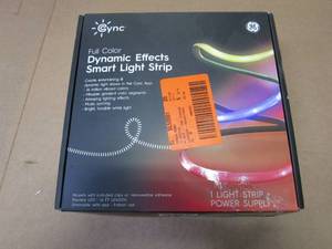 lot 625 image: Cync 16 ft. Indoor Premium Light Strip Light (OPEN BOX)