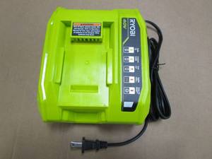 lot 640 image: RYOBI 40V Lithium-Ion Rapid Charger (OUT OF PACKAGING)