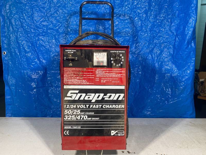 Snap on 12 volt best sale battery charger