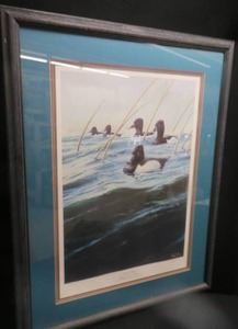 lot 4 image: 1988 DUCKS UNLIMITED PRINT  SIGNED AND NUMBERED