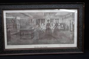 lot 41 image: VINTAGE  ANTIQUE PICTURE