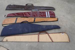 lot 80 image: ASSORTED GUN CASES LOT OF 5