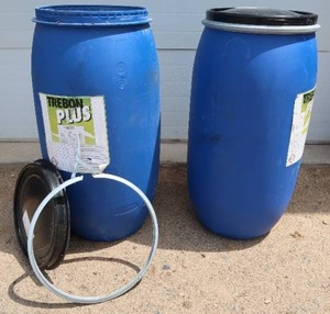 lot 111 image: 2 HEAVY DUTY LOCKING BARRELS