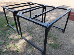 lot 121 image: METAL ROLLING CART FRAMES