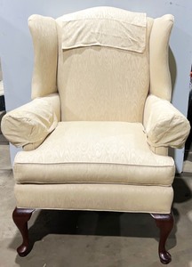 Wingback Ivory Chair