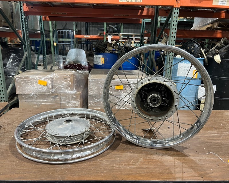 lot 534 image: 1972 Honda CL350 Rims