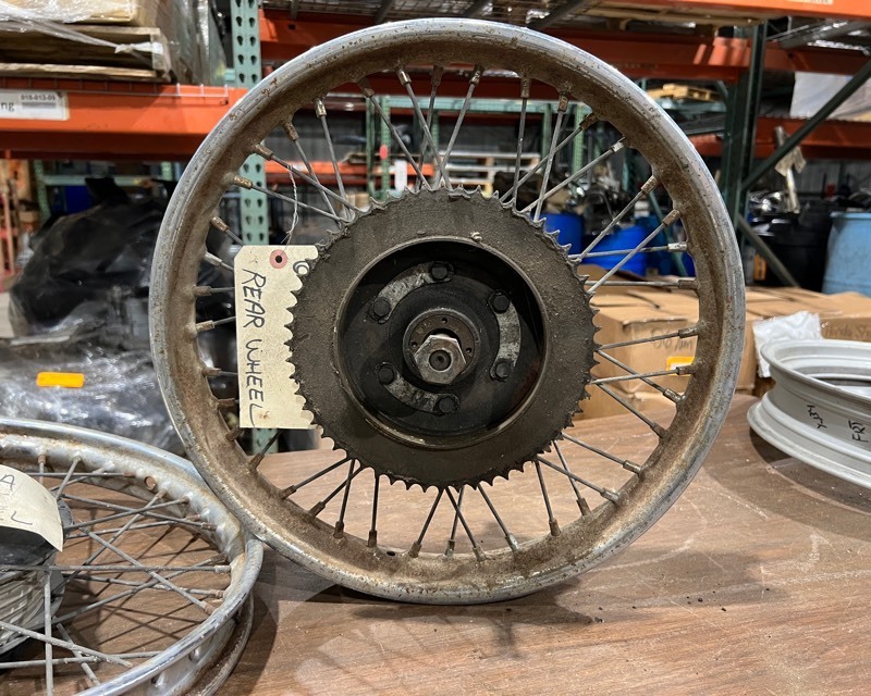 lot 554 image: 1964 BSA A65 Rims