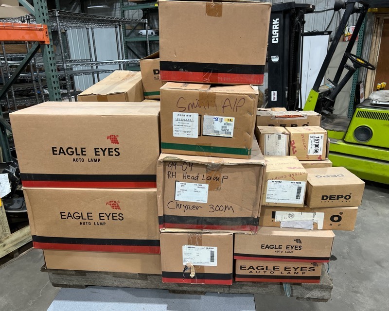 lot 765 image: Pallet Of New Boxed Car Parts