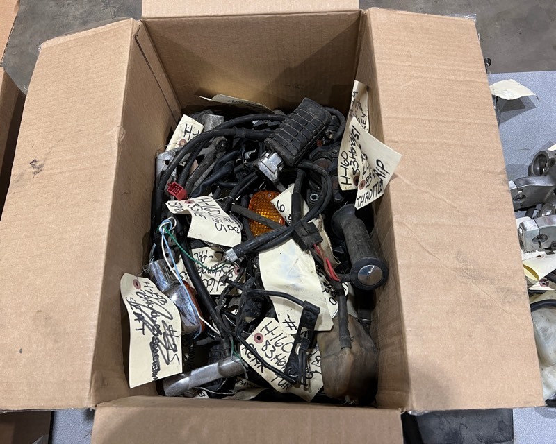 lot 774 image: 1983 Honda V65 Parts