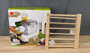 lot 117 image: NEW Ronco Pasta Maker and Drying Rack K