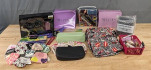 lot 110 image: NEW Hair and Beauty Items Kim Kardashian Perfume, Paula Young Hair Pieces, Conair Rollers and Much More K