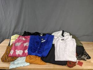 lot 150 image: Assorted New Womens Tops (Sizes XL, XXL, 2X, 1X) K