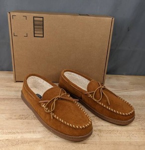 lot 140A image: NEW Sperry Mens Doyle Moccasin Slipper Size 13 - Brown W