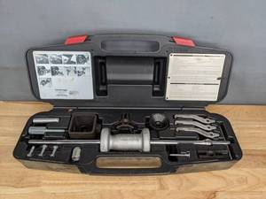 lot 153A image: Powerbuilt Slide Hammer Puller Set with Case B