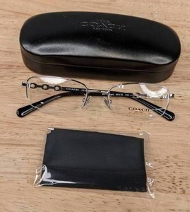 lot 221A image: New Coach Eyeglasses with Display Lenses   L