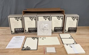 lot 166 image: Set of 12 NEW BRIDES Boxed Invitations (40 per package) K