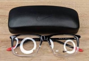 lot 138A image: New Nike Eyeglasses with Display Lenses  L
