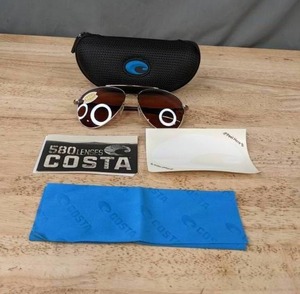 lot 44A image: NEW Costa Del Mar Coo 21 OSCP Cook Unisex Sunglasses L