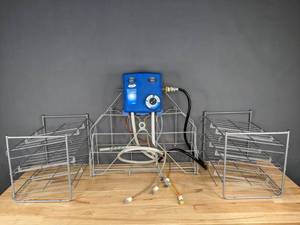 lot 264 image: Dilution at Hand Extreme Four Gallon Blend Center and Various Shelves   M