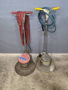 lot 93 image: Super Service Floor Cleaner and McGraw Edison Clarke Floor Polisher   M