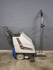 lot 126A image: Aquaclean Walk Behind Carpet Cleaner with Floor Cleaning Attachment  M