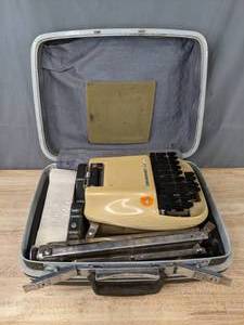 lot 156A image: Stenograph Reporter Machine with Case   M
