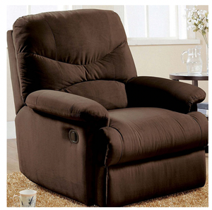 lot 12 image: NEW The Pleasant Valley Recliner - Tan Microfiber M