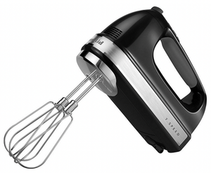 lot 82 image: NEW Open Box Kitchen-Aid 7 Speed Hand Mixer M