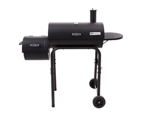 lot 59 image: American Gourmet by Char-Broil 3-in-1 Offset Smoker  M