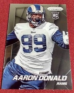lot 4 image: 2014 Panini Prizm Aaron Donald Rookie Card