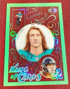 lot 37 image: 2021 Panini Illusions Trevor Lawrence Acetate Rookie Card