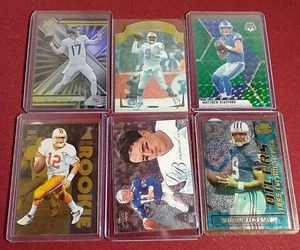 lot 39 image: (6) Quarterback Insert Cards