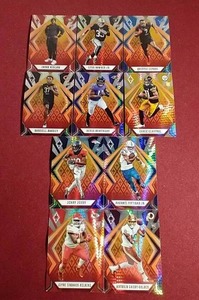 lot 57 image: (10) Phoenix Fire Burst NFL Rookie Cards